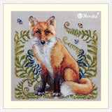 Merejka Counted Cross-Stitch Kit The Fox K-144A Model