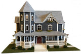 Quarter Inch 1:148 St. Beckham Gothic Victorian House Kit Model