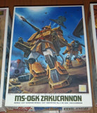 GUNDAM Zaku Cannon Zakucannon 1:144 MSV BANDAI Model Kit Model