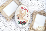 DIY Cross Stitch Embroidery Kit Birdie Christmas decor Craft Art Unique Gift Model