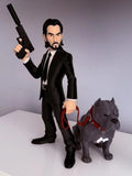 Hitman & Bully Figure 3D Printed Figure DIY Kit Built Painted Collector Statue Model