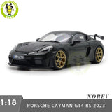 1/18 Porsche 718 Cayman GT4 RS 2023 Weissach Pack Norev 187250 Diecast Model Car Model