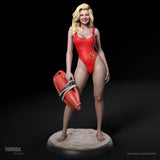 1/24 Scale 75mm CJ Parker NSFW Resin Figure Unpainted Model Kit Toys Model