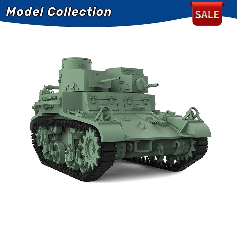 Model Kits 1/72 1/76 1/87 US M2A2 Light Tank Model