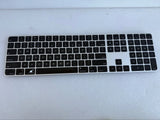 Apple Magic Keyboard with Numeric Keypad A2520 Silver Black Keys Model