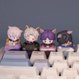 Game Love and Deepspace Resin Keycaps For Cherry MX Decoration Gift Collection Model
