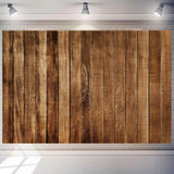 10x6 FT Wood Backdrop for Photography Rustic Brown Wooden Board Background De... Model