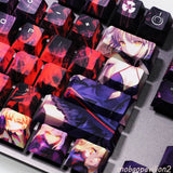 New 108 Keys Anime Fate/stay Night Keycap Set for Mechanical Keyboard Fast Ship Model