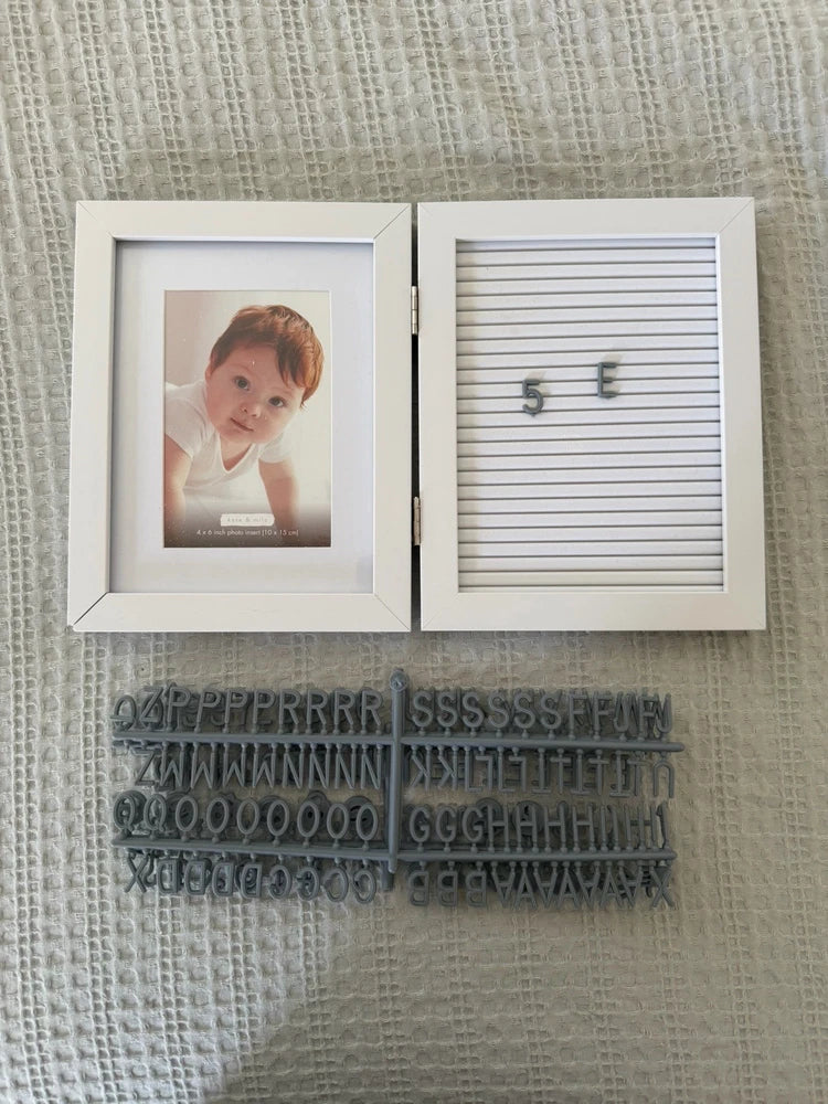 Letter Board Photo Frame Model