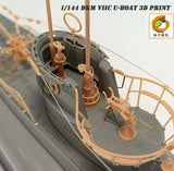 Youzi Model 1/144 1/72 1/48 DKM VIIC U-Boat Conning Tower 3D Print Resin Kit Model