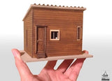 1:48 Dollshouse miniature Kit Model Corbusier Le Cabanon by ScaleBuildings Model