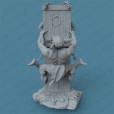 1/24 Resin Figure Waifu Goblin Tie up Sexy Naked Model Kit Unpainted Unassem Model