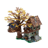 MOC: Modular Lonely Hut Treehouse Model Building Toys Kits 3283 Pieces DIY Model