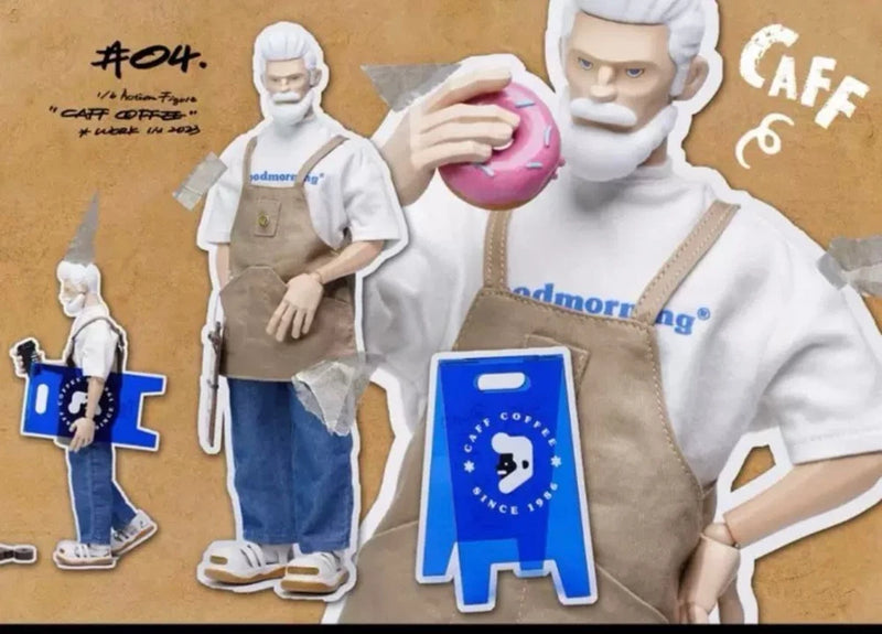 Howsstudio Good Morning,friend Caff 1/6 Action Figures Model Toys Model