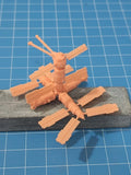 3D Print 1/350/400/500/700 Russian Mir Space Station Unpainted Model