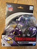 TRANSFORMERS NFL MINNESOTA VIKINGS SKOLGRIN ACTION FIGURE BRAND NEW SEALED Model