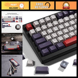 133 Key Retro Gaming Keycaps - Cherry Profile Double Shot PBT for 60%/75%/100% K Model
