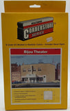 Walthers 933-3210 N Scale Bijou Theater Model Building Kit Model