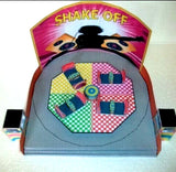 HO Scale Carnival Fair Ride: "Shake Off" Heavy Card Kit U-Build! Rare Kit! Model