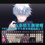 Jujutsu Kaisen Gojo Satoru Keycaps Mute Wear-resistant PBT Set Keyboard Caps NEW Model