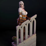 1/24 Scale 75mm Ciri NSFW Full Resin Figure Unpainted Model Kit Toys Model