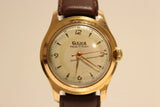 VINTAGE RARE NICE WW2 ERA GERMANY GOLD PLATED MEN'S MECHANICAL WATCH"GEWA" ANCRE Model