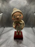 Vintage Debra Schuch Snowman With Peppermint Candy NEVER BEEN DISPLAYED Model