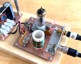 Hollow-State Designs Ham Radio DIY Thermatron vacuum-tube CW Transmitter Kit Model