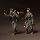 1/35 German Infantry WWII Resin Model Kit Soldiers Miniature Figures Unassembled Model