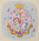 Cross Stitch Kit "Roundabout", size 7.9x9.1 in (20.0x23.0 cm) Model