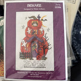 IMAGINATING Cross Stitch Kit ??BEWARE " 2539K Halloween Witch Pumpkin Ghost NEW Model