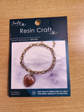 Ombre Heart Bracelet UV Resin DIY Kit - Resin Craft by Me Model