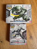 Bandai SD GUNDAM CROSS SILHOUETTE ZAKU II + CS FRAME (GRAY) Gunpla Model Kit Model