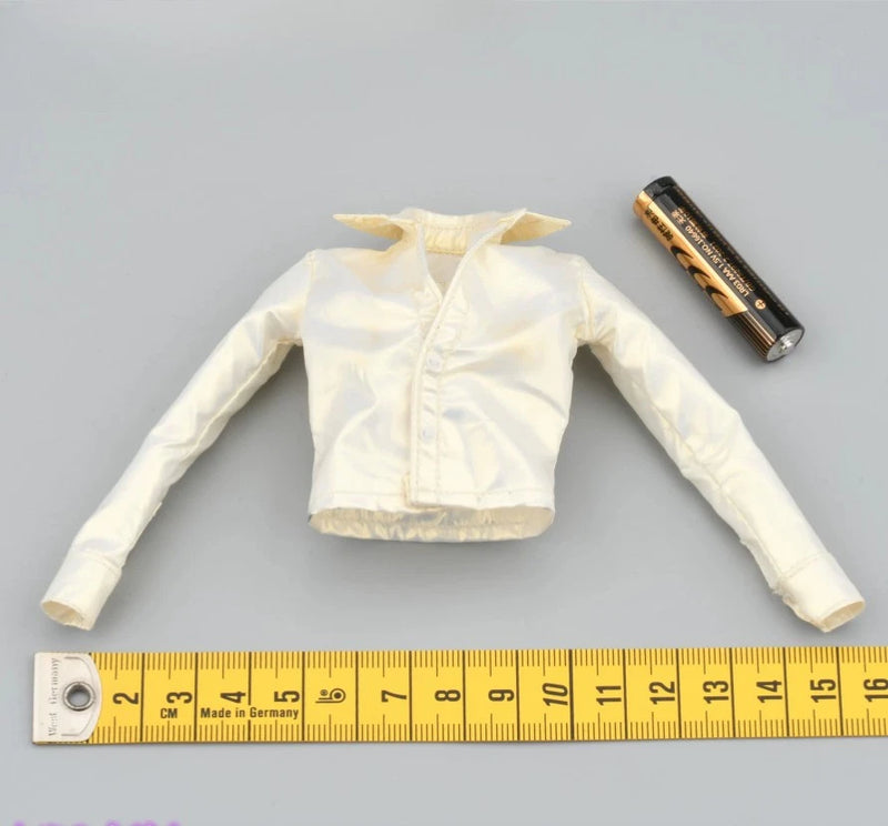 1/6 Female Trendy Shirt Clothing Model Fits for 12'' Action Figure Soldier Model