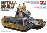 Tamiya 35300 WWII British Matilda Mk.III/IV 1/35 Scale Plastic Model Kit Model