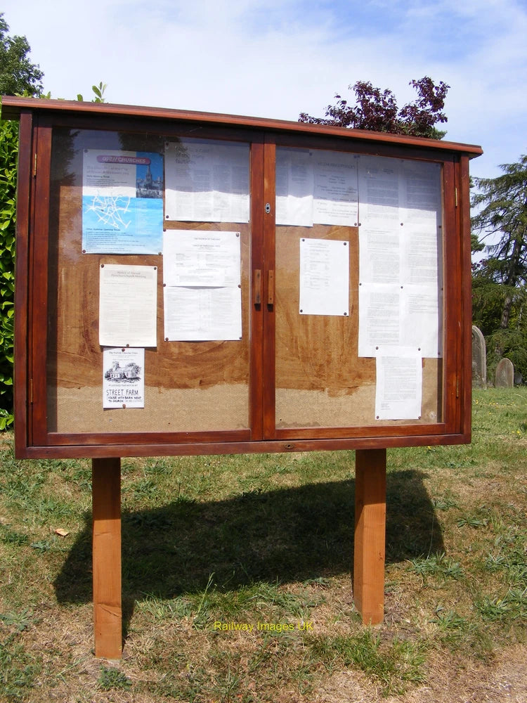 Photo Church 6x4 St.Thomas Church Notice Board  c2011 Model