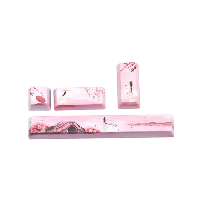 4-key Keycap for Esc/Enter/Space Key6.25u/Numeric Keypad Enter Key Model