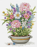 DIY Cross-Stitch Kit Dream under the petals Needlework Craft Kit Stitching Model