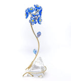 New 100% SWAROVSKI Blue Florere Forget Me Not Figurine Display Deco 5666971 Model