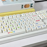 113Keys XDA Profile PBT Keycaps Featuring Rainbow Color For Unique Keyboards Model