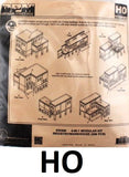 HO Scale - Industry Warehouse  4-in-1 Modular Kit  *BLDG KIT*  DPM-35300 Model