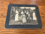Rare 1918 Identified Family Memorial Portrait, Bryan Family, Cornelius & Martha Model