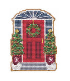 MILL HILL Winter Holiday Christmas ORNAMENT Bead Cross Stitch Kit DOOR DECOR Model