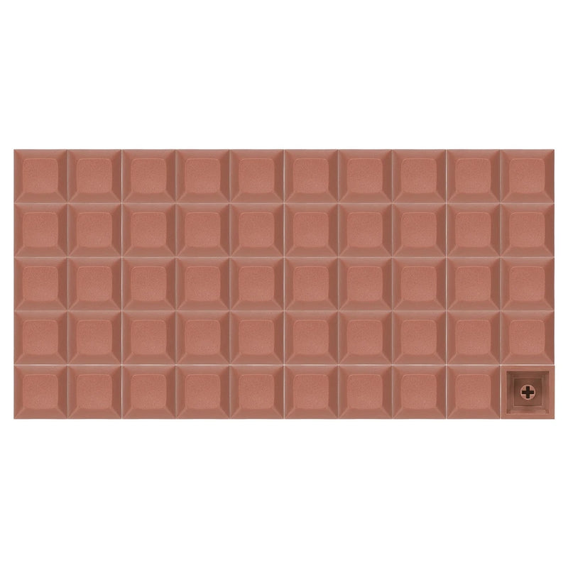 50 Pcs PBT Keycap Set DSA Mechanical Numeric Keypads for Keyboard, Light Pink Model