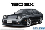Aoshima 1/24 Scale Model Car Kit Nissan 180SX RPS13 Type X '96 w/Custom Wheel Model