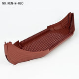 MOC Pirate Ship Base Building Blocks DIY Boat Hull Bricks Toy Scene Kit Model