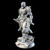 Mechanical Soldier 1/35 Scale Resin Figure Model Kit Unassembled Unpainted Toy Model