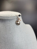 Antique Sterling Silver 3D Apple Charm Tested Charms