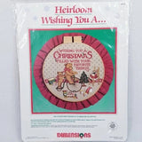 Dimensions Christmas Counted Cross Stitch Kit Vintage 1988 - New/Sealed Model