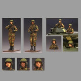 1/35 Modern US Army Tank Crew RESIN FIGURE MODEL KIT Unassembled Unpainted NEW Model